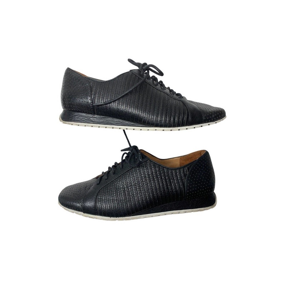 L’Amour Des Pieds Women’s 8.5 M “Trinette" Black Leather Oxford Laceup